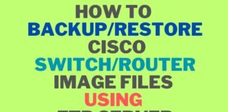 How To Backup and Restore Cisco Router/Switch Configuration Files Using FTP