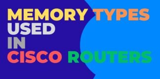 Memory Types Used in a Cisco Router